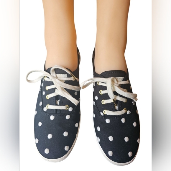 Black and white, Keds Kate Spade, USA 7, UKA 4.5​ - Picture 4 of 8